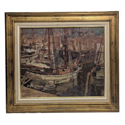 Horace RICHEBE (1871 - 1964) Port de Marseille
