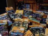a lot of books that are sitting in a box