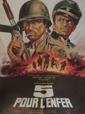 une affiche du film « Pour l'enfer »