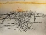 an image of a drawing of a city with a lot of buildings