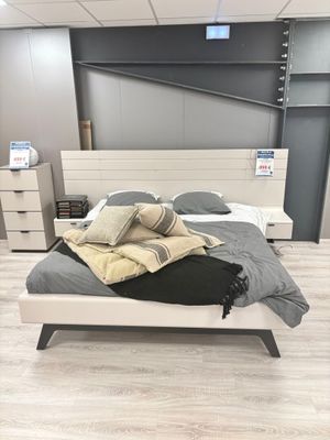 Ensemble tête de lit et matelas MOBILIER DE FRANCE modèle MO… - Photo 1