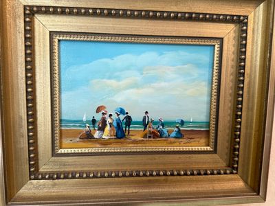 Petit tableau dans le gout de BOUDIN