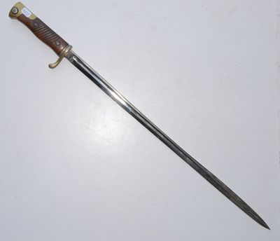 an image of a knife on a white surface