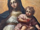 an image of a painting of a woman holding a child