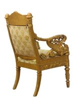 Henry Thomas Peters (attribué à) Imposante paire de fauteuil… (photo 6)