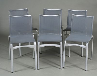 Alberto MEDA, Édition Alias Suite de six chaises modèle High…