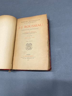 (ROUSSEAU Jean-Jacques) DUFOUR (Th.