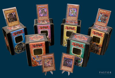 de nombreux types de jeux de cartes exposés