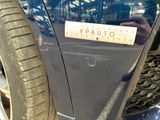 a close up of a sticker on the front of a car