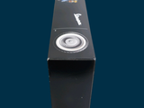 a picture of a black box with a speaker inside of it