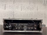 a metal box with a bunch of wires in it