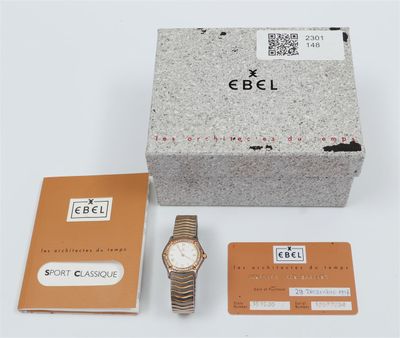 Montre EBEL Sport Classic pour femme, avec boîte, papiers et… - Photo 1