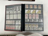 a picture of a book with stamps on it