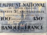 affiche annonçant le défilé annuel de l'armée française en France