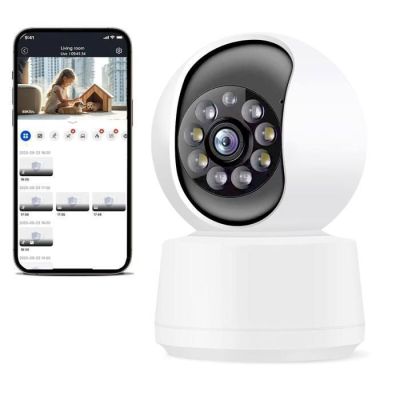 730 / Caméra de Surveillance WiFi Intérieure 360° 2MP … - Photo 1