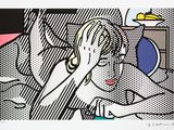 roy brillat, ' woman with headphones ', 1989