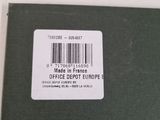 a close up of a book with a barcode on it