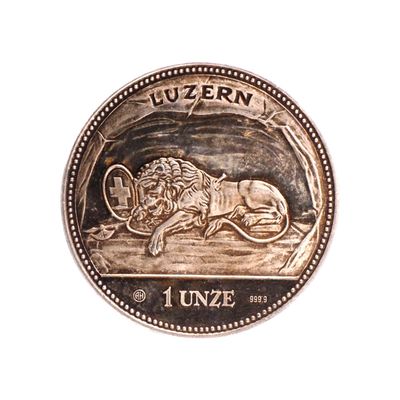 une image d'une pièce de monnaie sur laquelle figure un lion