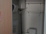 a small bathroom with a toilet in it