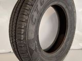 a close up of a tire on a white surface with a white background