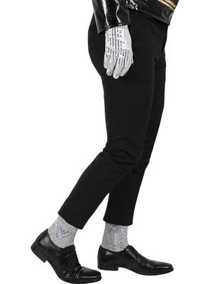 FUNIDELIA - Gant et chaussettes Michael Jackson - Sequins ar…