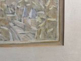 a picture of a painting on the wall of a building