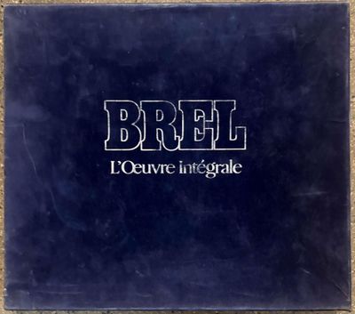 brel, l ' ecuvre integrale - brel, l ' ecuvre integrale - cd audio - cd