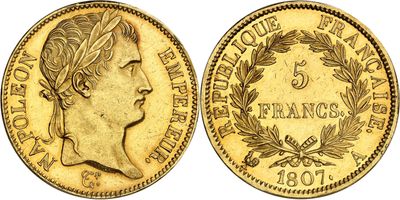 an image of a gold coin with a woman ' s face on it