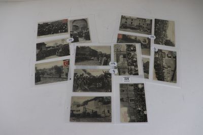 Grèves de Limoges 1905 P . Batier 22 cartes + Les Emeutes de…