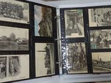 an open book with pictures of people on it