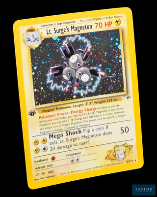 une image représentant une carte Pokémon sur laquelle figure un vaisseau spatial