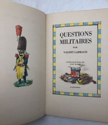 a book with a picture of a soldier on it