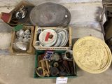 a lot of items that are sitting on the floor