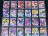 pokemon trading card set with all of the cards in the box