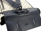 an image of a black and white handbag and a purse