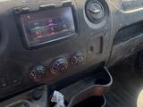 a dashboard of a truck with a radio in it