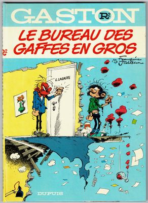 la couverture du livre « Le Bureau des gaffes en grosse »