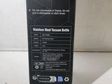 a box of stainless steel vacuum bottle sitting on a table