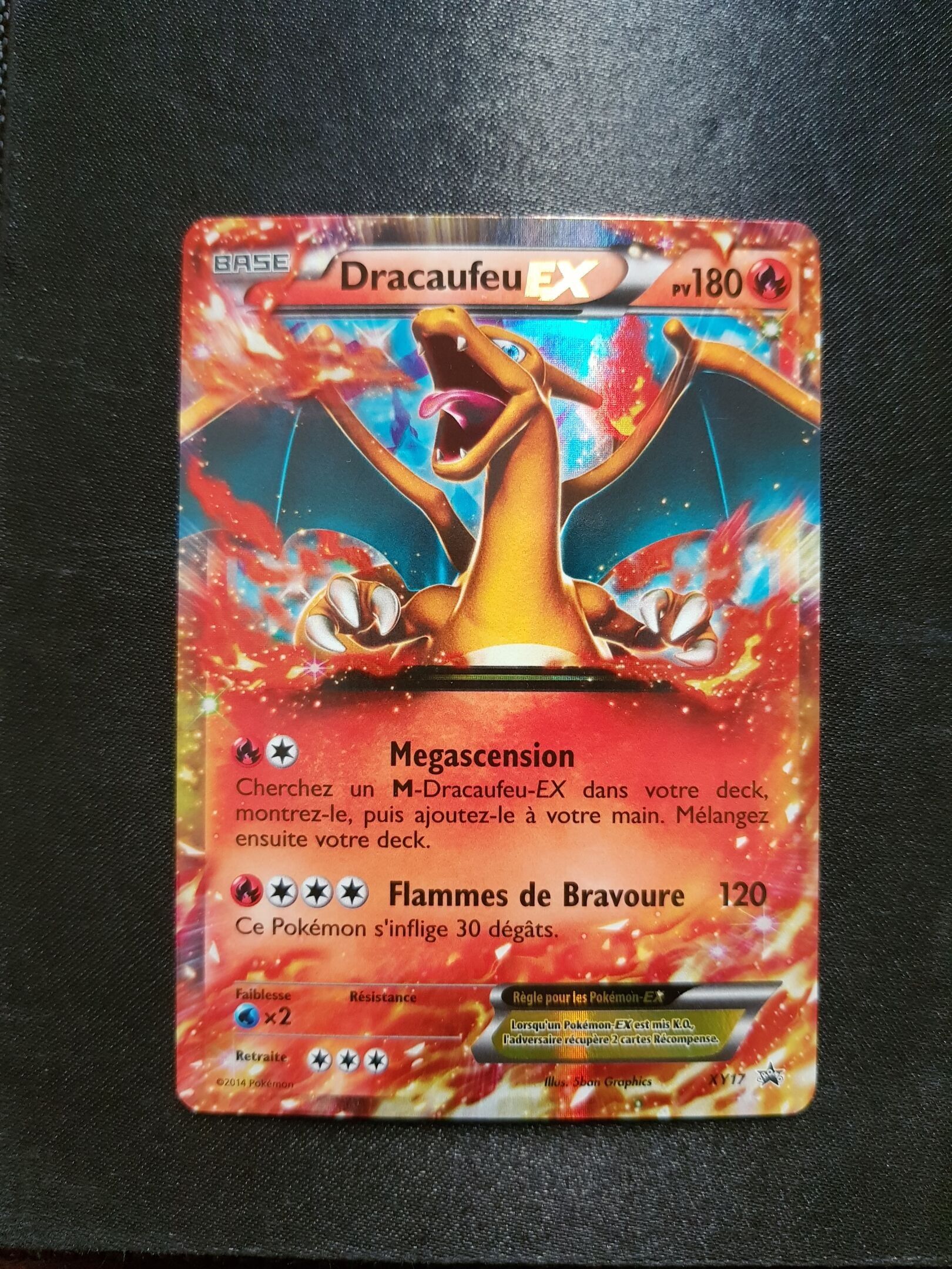 XY Black star - Dracaufeu EX XY 17 - Near mint - Carte pokém…