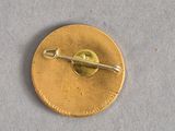 an image of a gold pin with a pin on it
