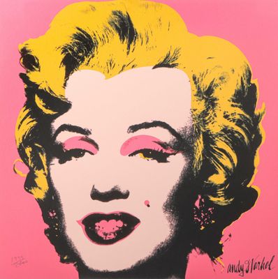 Andy Warhol, « Marilyn Monroe Pink », 2012