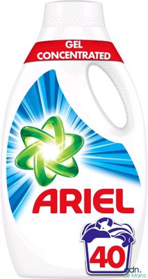 ariel liquid laundry detere with freshener