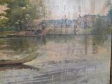 a picture of a painting hanging on the wall