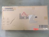 a cardboard box with a picture of a house on it
