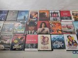a lot of movies on the table together