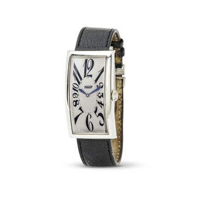 gros plan d'une montre-bracelet sur fond blanc