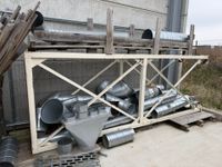 Lot comprenant : Stock de gaines d'aération en tôle galvanis… (photo 3)