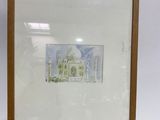 an image of a picture of a picture of a building in a frame