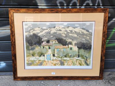 Eugène BABOULENE : "Le hameau provençal".