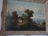 une photo d'un tableau accroché au mur